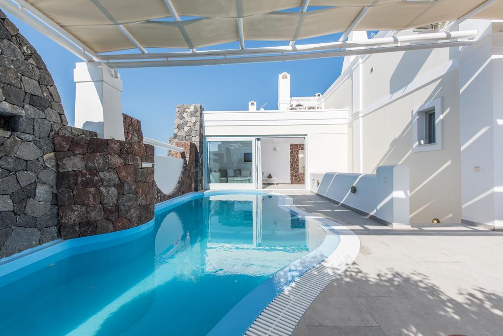 Secret Earth Villas - Santorini Kamari  Luaran gambar